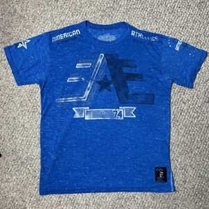 American Fighter By Affliction T Shirt Men’s XL Blue MMA Training Division